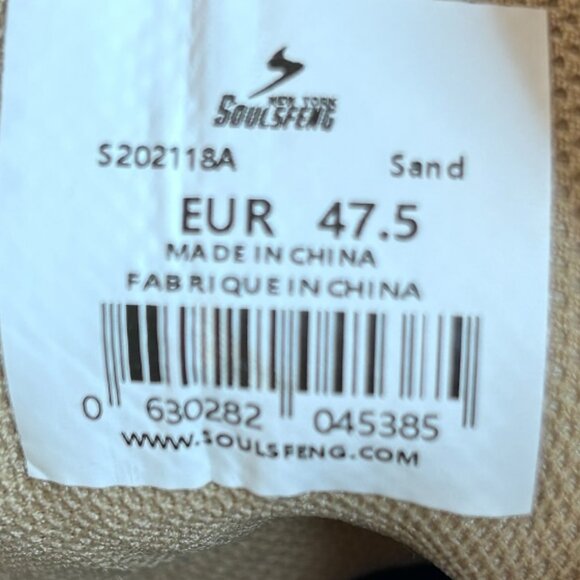 Soulsfeng Fire Team Men's Sand Boots EUR 47.5 = US size 13 Tactical Boots Work - Picture 8 of 12